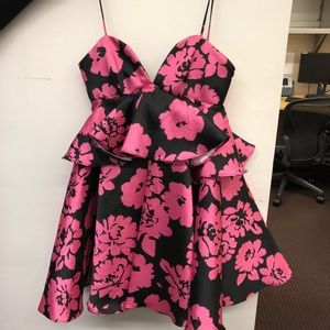 Milly Cute Floral Cocktail Dress
